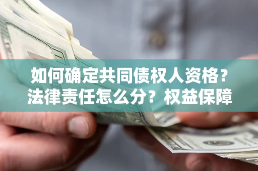 济南如何确定共同债权人资格？法律责任怎么分？权益保障技巧揭秘！