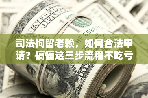 济南司法拘留老赖，如何合法申请？搞懂这三步流程不吃亏！