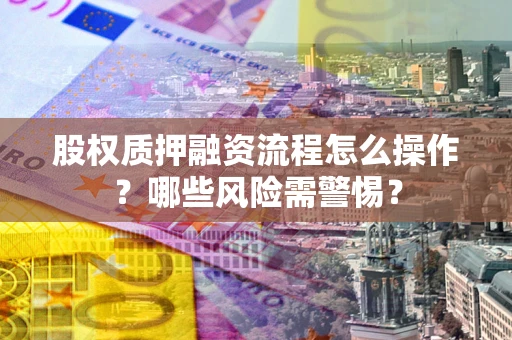 济南股权质押融资流程怎么操作？哪些风险需警惕？
