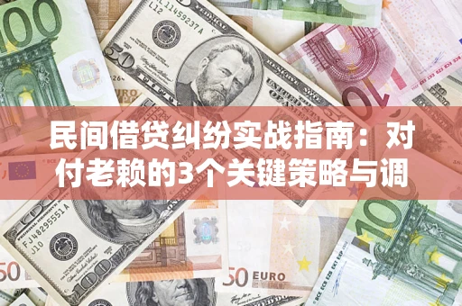 济南民间借贷纠纷实战指南：对付老赖的3个关键策略与调解盲区解析
