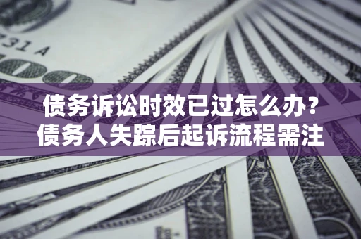 济南债务诉讼时效已过怎么办？债务人失踪后起诉流程需注意什么？