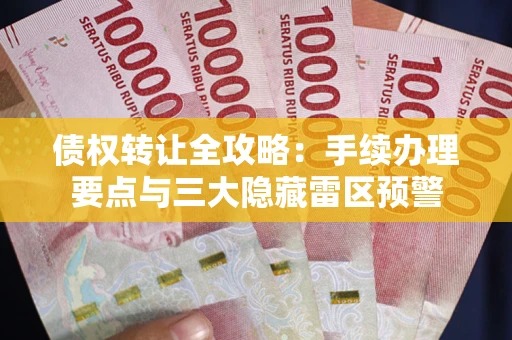 济南债权转让全攻略：手续办理要点与三大隐藏雷区预警