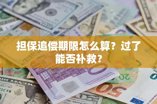 济南担保追偿期限怎么算？过了能否补救？